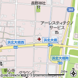 静岡県浜松市浜名区永島1034-2周辺の地図