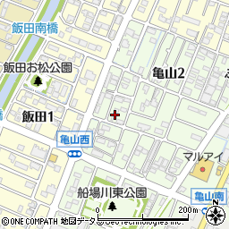 アニメート・ミキ周辺の地図