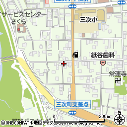 広島県三次市三次町1409周辺の地図