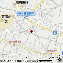 三重県津市芸濃町椋本4389周辺の地図