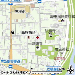 広島県三次市三次町1380周辺の地図