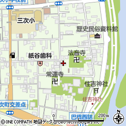 広島県三次市三次町1480周辺の地図