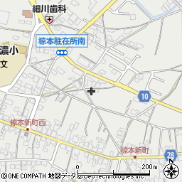 三重県津市芸濃町椋本4399周辺の地図