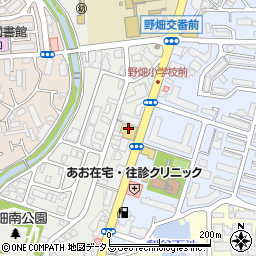 トヨタモビリティ新大阪緑丘店周辺の地図