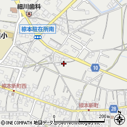 三重県津市芸濃町椋本4398周辺の地図