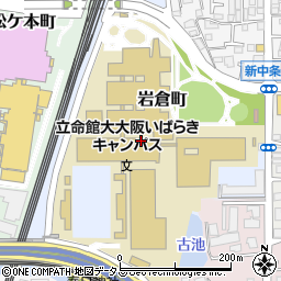 〒567-0871 大阪府茨木市岩倉町の地図