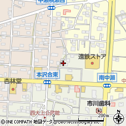 静岡県浜松市浜名区西美薗2573周辺の地図
