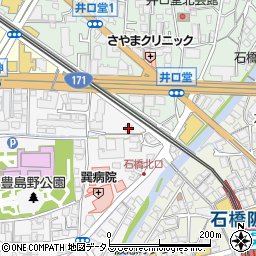 井関荘周辺の地図