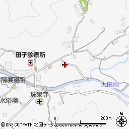 大田子公民館周辺の地図