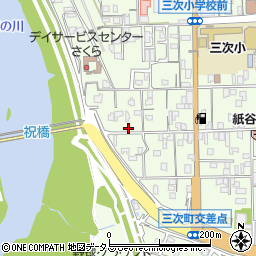 広島県三次市三次町1431周辺の地図