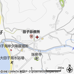 西伊豆町田子診療所周辺の地図