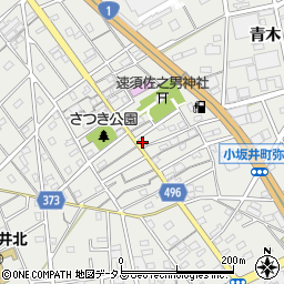愛知県豊川市伊奈町（新町）周辺の地図
