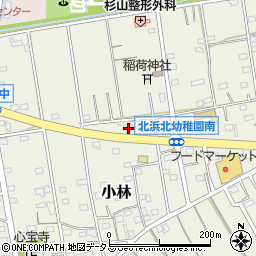 静岡県浜松市浜名区小林1553周辺の地図