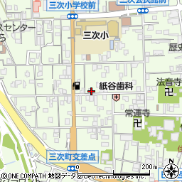 広島県三次市三次町1450周辺の地図