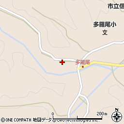 滋賀県甲賀市信楽町多羅尾2163周辺の地図