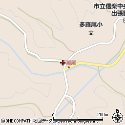 滋賀県甲賀市信楽町多羅尾2159周辺の地図