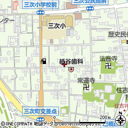 広島県三次市三次町1455周辺の地図