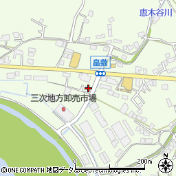 広島県三次市畠敷町907周辺の地図