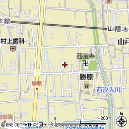 兵庫県姫路市勝原区山戸210周辺の地図