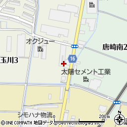 大阪府高槻市玉川3丁目11周辺の地図