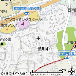 津田電気計器株式会社　大阪営業所周辺の地図