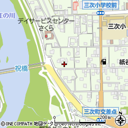 広島県三次市三次町1429周辺の地図
