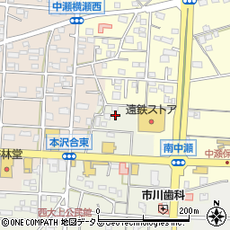 静岡県浜松市浜名区西美薗2576周辺の地図