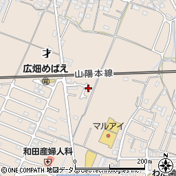 兵庫県姫路市広畑区才670-7周辺の地図