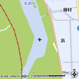 木津川周辺の地図