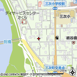 広島県三次市三次町1419周辺の地図