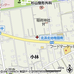 静岡県浜松市浜名区小林1553-9周辺の地図