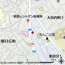 株式会社フタバクリーニング　田宮店周辺の地図