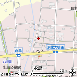静岡県浜松市浜名区永島1144周辺の地図