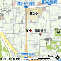 広島県三次市三次町1448周辺の地図