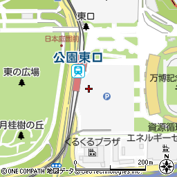 大阪府吹田市千里万博公園5周辺の地図