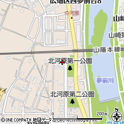 兵庫県姫路市広畑区北河原町71周辺の地図