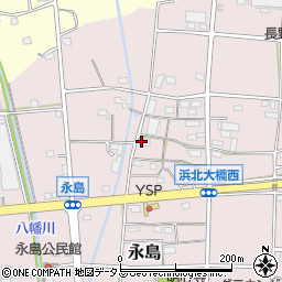 静岡県浜松市浜名区永島1145周辺の地図