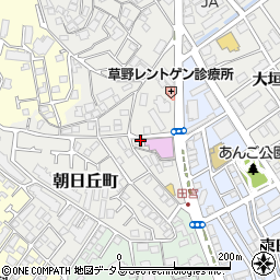 〒573-0026 大阪府枚方市朝日丘町の地図
