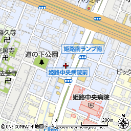ジャパン姫路店周辺の地図