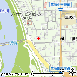 広島県三次市三次町1430周辺の地図