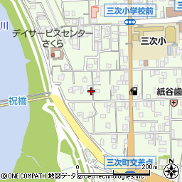 広島県三次市三次町1432周辺の地図