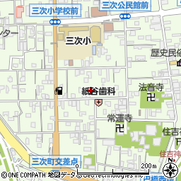 広島県三次市三次町1465周辺の地図