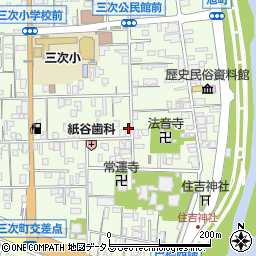 広島県三次市三次町1469周辺の地図