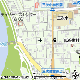 広島県三次市三次町1434周辺の地図
