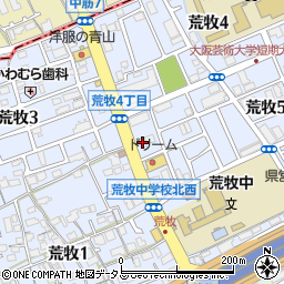 オートバイヤ伊丹店周辺の地図