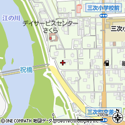 広島県三次市三次町1427周辺の地図