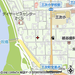広島県三次市三次町1433周辺の地図