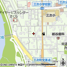 広島県三次市三次町1437周辺の地図