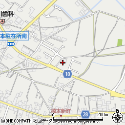 三重県津市芸濃町椋本4416周辺の地図