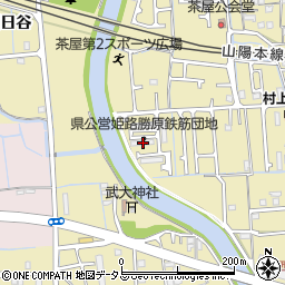 兵庫県姫路市勝原区宮田287周辺の地図
